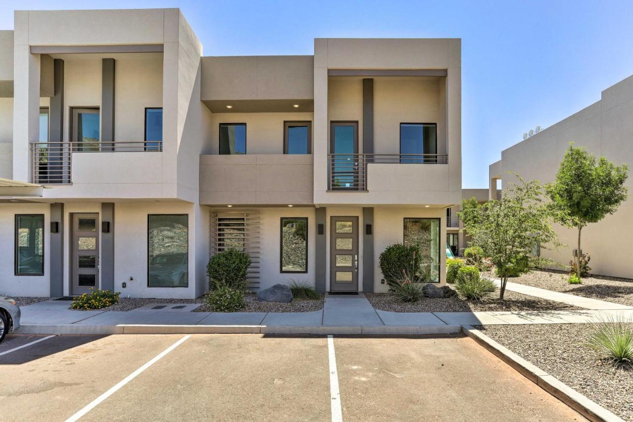 Sunny Resort Townhome And Balcony And Pool Access St. George Exterior photo
