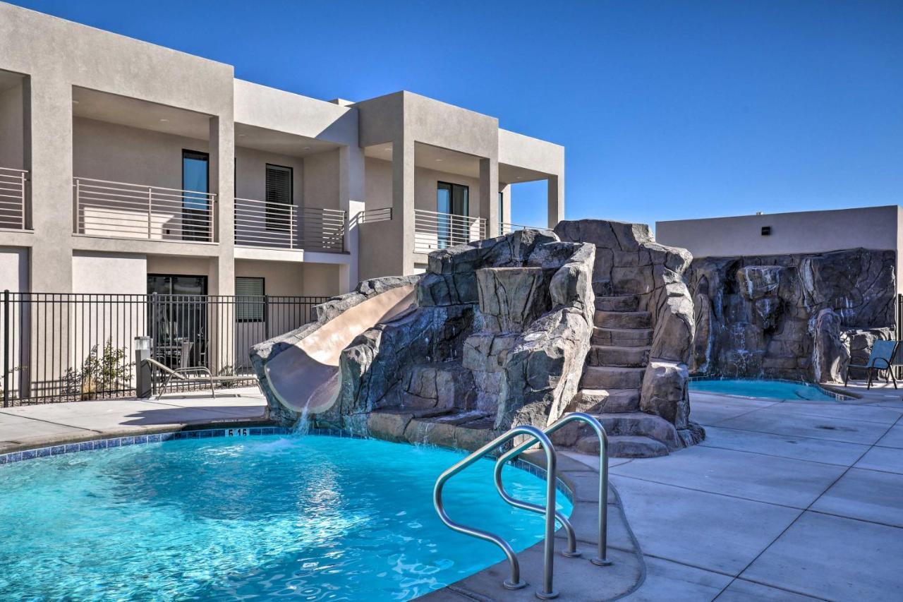 Sunny Resort Townhome And Balcony And Pool Access St. George Exterior photo
