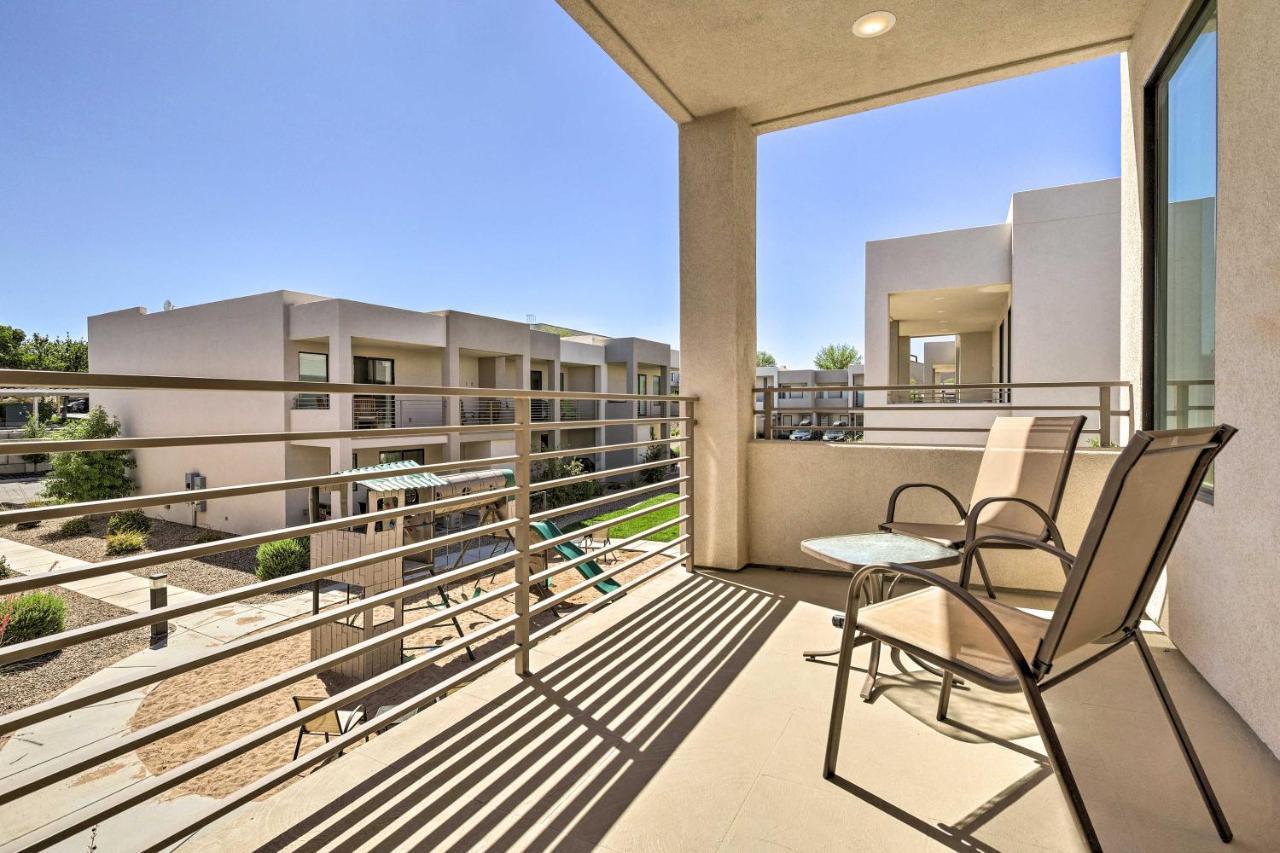 Sunny Resort Townhome And Balcony And Pool Access St. George Exterior photo