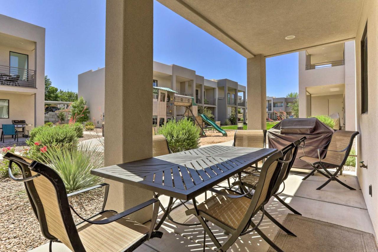 Sunny Resort Townhome And Balcony And Pool Access St. George Exterior photo